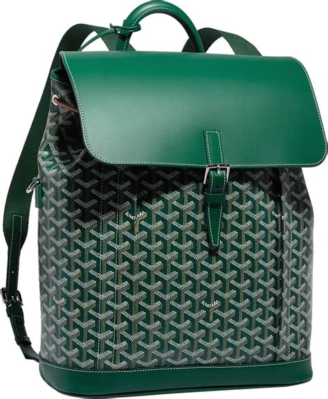 goyard green|green goyard backpack.